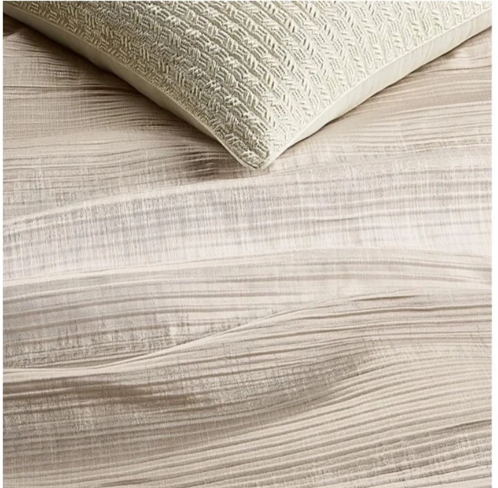 Edredón completo/queen a rayas Ikat Hotel Collection + 2 fundas estándar Foto 3 de 4