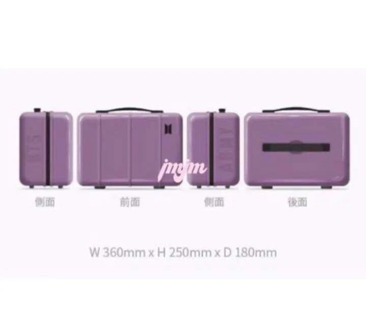 BTS ARMY Membership Pack MERCH BOX #5 Mini Luggage Full Set