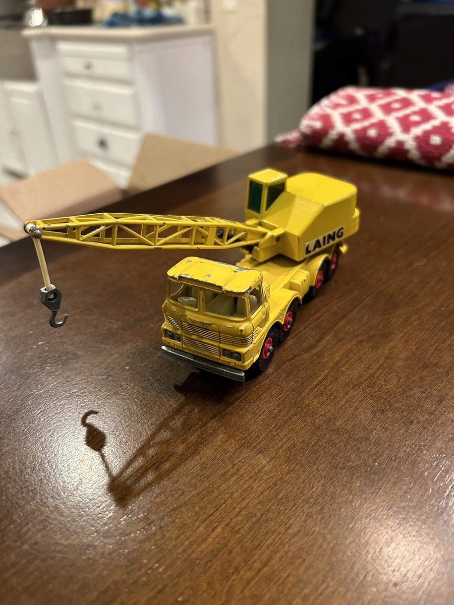 MATCHBOX LESNEY KINGSIZE Laing Mobile Crane no.K-12 | eBay