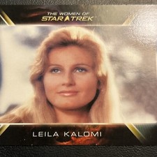 Jb4a Star Trek The Women Of 2010 #25 Leila Kalomi Jill Ireland add ship .10 cent