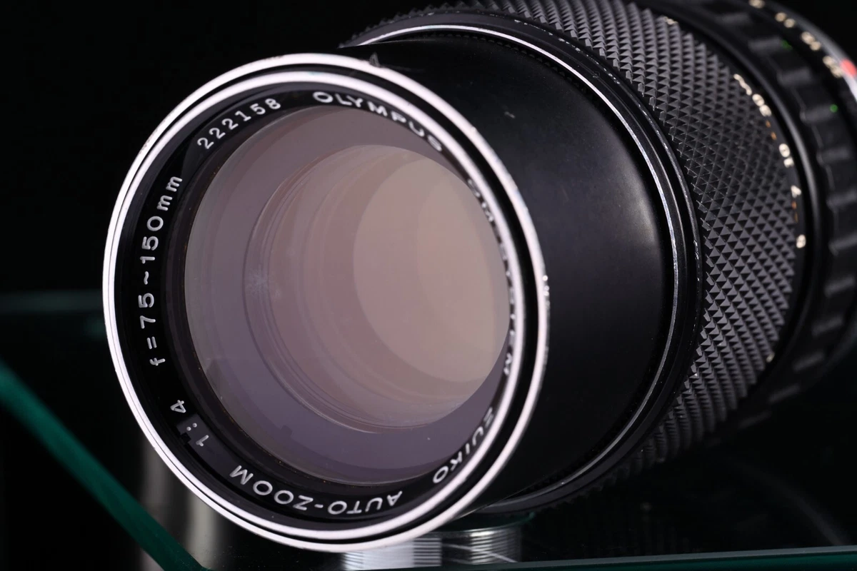 Objectif Olympus OM Auto-Zoom 75-150mm F/4 – N°388335 – Pour Pièces Ou Réparation – état Usé