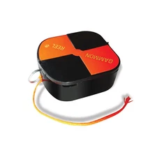 GAMMON REEL 12Ft(3.6m) Red Cord W/ Hi-Vis Target