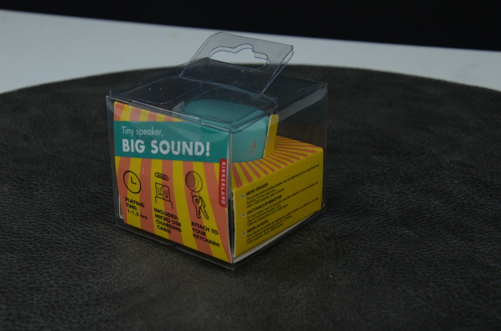 kikkerland micro speaker