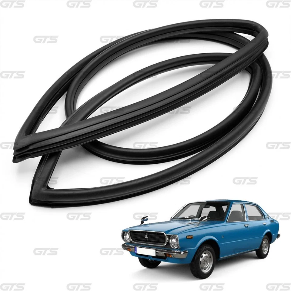 Rear Windshield Weatherstrip Rubber Seal For Toyota Corolla KE30 KE35 1975 - 79 Foto 2 de 4