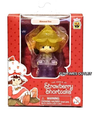 Strawberry Shortcake Rare Chase Almond Tea Mini Figure Series 2 Cheebee TLS New