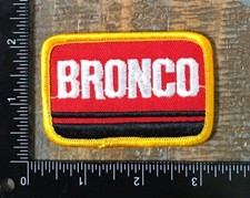 Vintage FORD BRONCO Truck Classic SUV Logo Emblem Embroidered Iron-On Patch