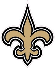 New Orleans Saints Football Vinyl Decal Sticker Car Truck Bumper Tumbler Mug