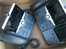 Lot of 2 Cisco CP-8865-K9 Unified IP Endpoint VoIP Video Phone w Camera  Stand