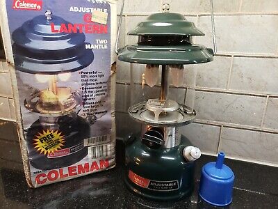 Vintage Coleman Model 288A700 2-Mantle Lantern USA w/Box 6 Vintage Coleman Model 288A700 2-Mantle Lantern USA w/Box 6