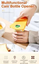 6-in-1 Jar Opener Tool – Lid Remover for Seniors, Arthritis & Weak Grip Aid