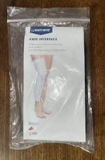 Knit-Rite Therafirm Knee Interface Compression Sock 30-40mmhg Coolmax NEW 7x5