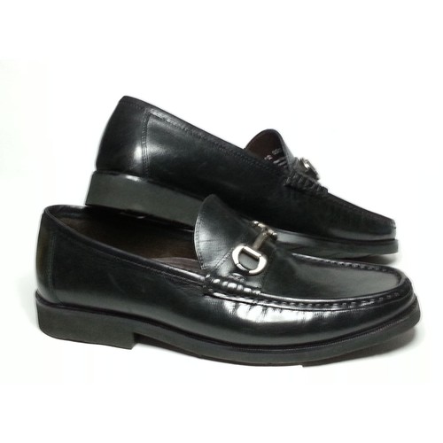 Florsheim Men Penny Loafers Shoes Leather Black Size 8.5 Lightweight