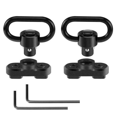 Single Point Gun Rifle Sling Bungee Strap w/ M-LOK Quick Release QD Sling Swivel - Bild 25 von 44