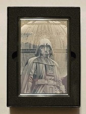 Fully Engraved Star Wars Darth Vader agoro Tier 3 Silver 344/500 5g .999 Silver