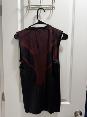 Gymshark Men's Onyx V5 Tank Top In Black/Red Colorblock Size Xs | eBay