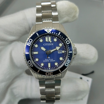 Citizen Promaster Marine Eco-Drive BN0260-54L Blue Dial Dive 41mm Herrenuhr