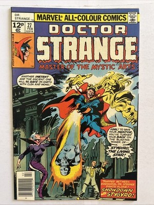 Marvel Comics: DOCTOR STRANGE Vol. 1 No. 27. Feb 1978 (Box2) VG Condition