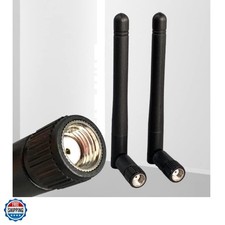 2-Pack Dual Band WiFi 2.4GHz 5GHz 5.8GHz 3dBi MIMO RP-SMA Male Antenna for Wi...