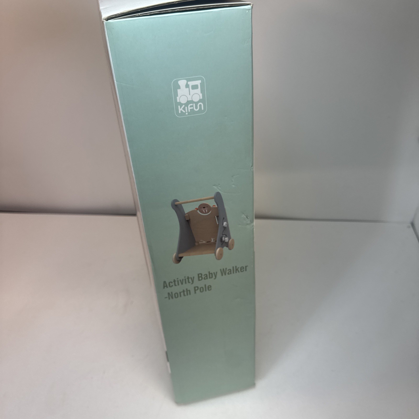 Wooden Baby Walker Push and Pull Learning Activity Walker Kids - North Pole