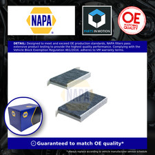 Image of Pollen / Cabin Filter fits RENAULT LAGUNA DT1, Mk3 2.0D 07 to 15 NAPA 272770001R