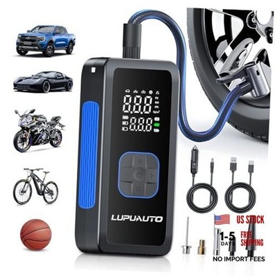 Tire Inflator Portable Air Compressor, 150PSI Air Pump for Car Tires 6000mAh