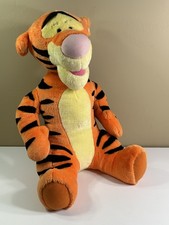 TIGGER X LARGE Plush 22" Mattel Fisher Price DISNEY JUMBO I Talk TALKING VIDEO