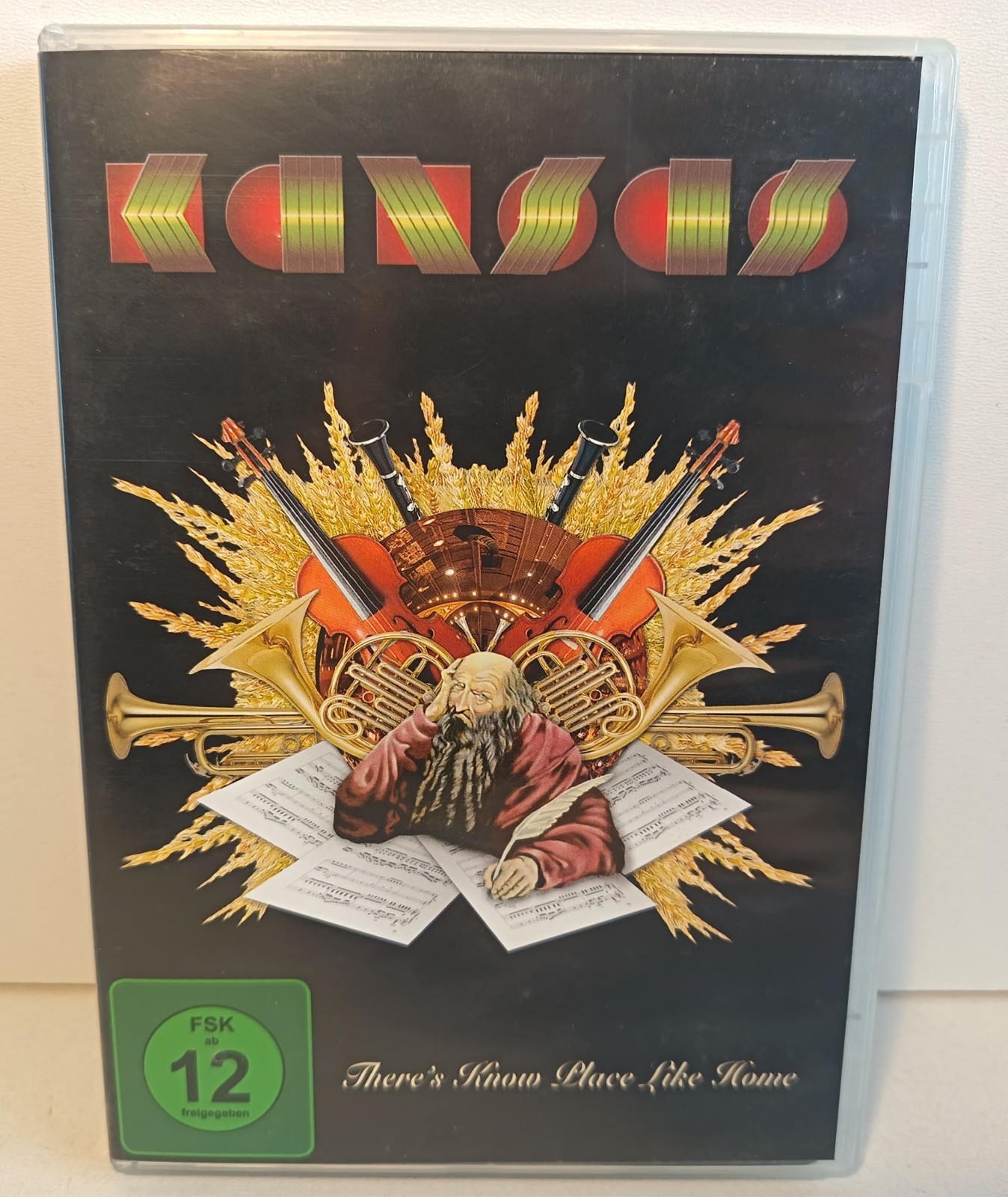 Kansas There's Know Place Like Home DVD - 2009 Rock Live Music w/Booklet