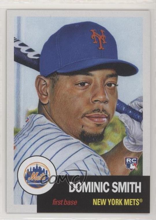 2018 Topps Living Set Online Exclusive /4035 Dominic Smith #98 Rookie RC 0ai2