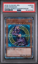2018 YU-GI-OH! JAPANESE PROMO WORLD CHAMPIONSHIP #JPP02 DARK MAGICIAN PSA 7
