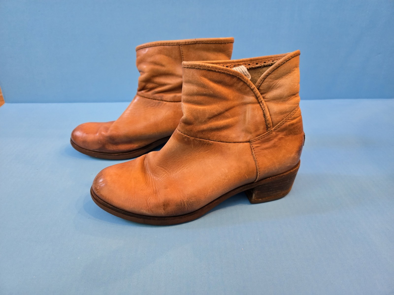 UGG Brown Leather Boots  7.5 US