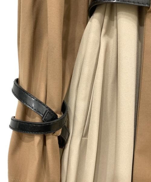 Ameri Layered Coat M Brown Polyester Used Warm Wi… - image 5