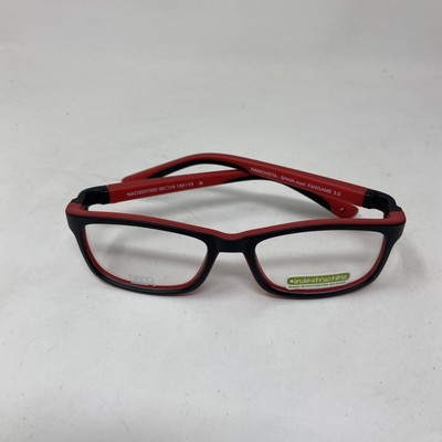 NANO VISTA KIDS SPAIN EYEWEAR FANGAME 3.0 NAO3031550 50-15-133 BLACK RED &632