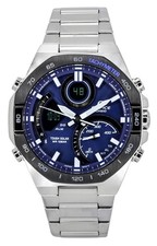 Casio Edifice Blue Dial Sports Tough Solar 100M ECB-950DB-2A Men's Watch