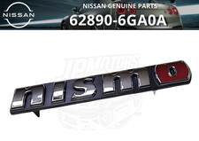 Nissan Genuine 370z Z34 Front Bumper Fascia Nismo Emblem Badge 62890-6ga0a New