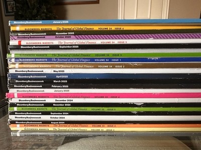 Bloomberg magazines: Businessweek and Markets  (25, See Description)