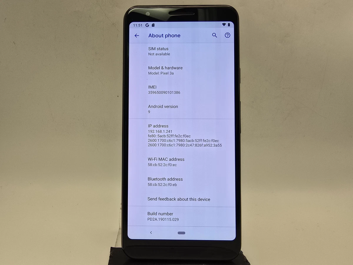 Google Pixel 3a Black Smartphones for Sale - eBay