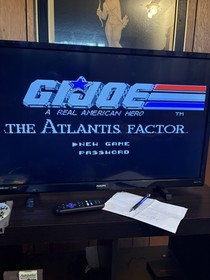 G.I. Joe: The Atlantis Factor (Nintendo Entertainment System, 1992) NES