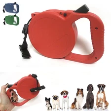 25 FT AUTO RETRACTABLE DOG LEASH WITH STOP LOCK LEADS DOGS UP TO 45 LBS NIP NEW