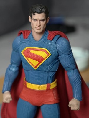 Painted 1/12  David Corenswet New Superman Clark Kent Head Sculpt Fit 6'' Figure