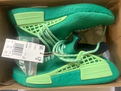 Size 5 - Pharrell x adidas NMD Human Race Core Green