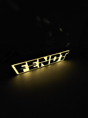 Logo Figurine Fendt Tracteur Lumière Led, Décoration D'intérieur, USB