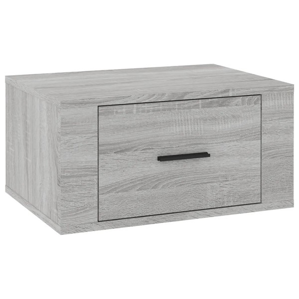 Wand-Nachttisch Grau Sonoma 50X36X25 Cm-image