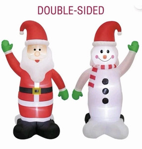 The Holiday Aisle® Décorations Gonflables De Bonhomme De Neige Gonflable Avec Del C010144643