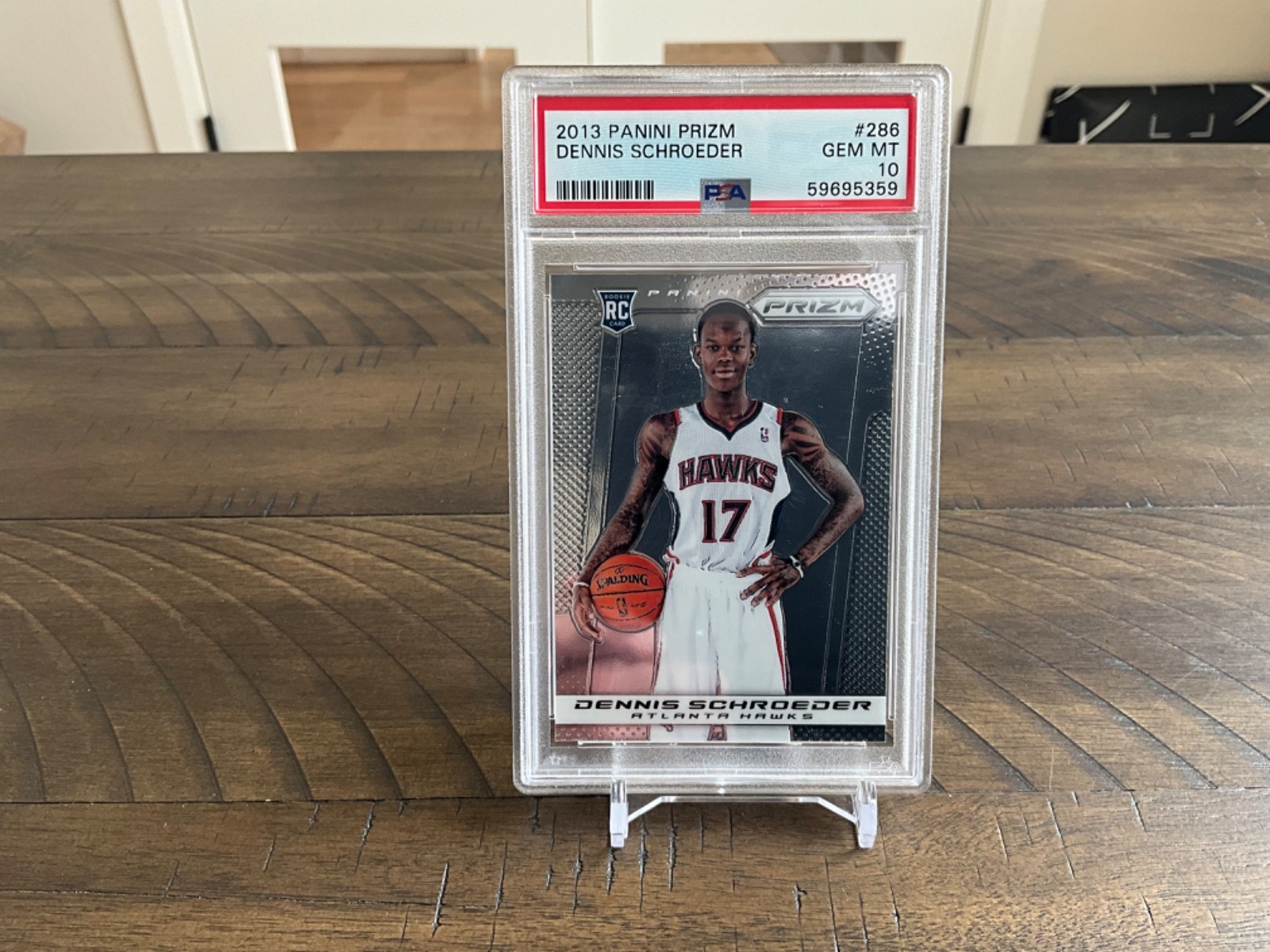 2013-14 Panini Prizm - Dennis Schroder #286 (RC) PSA 10