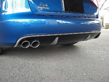 HECKANSATZ für AUDI A4 B8 2007-2011 vor FL  - HECKLIPPE HECKDIFFUSOR grundiert