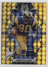 2023 Panini Mosaic Reactive Yellow Mosaic Prizm Henry Ellard #141 c2t