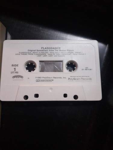 FLASHDANCE Original Soundtrack from the Motion Picture-1983 MC musicassetta Tape - Picture 2 of 4