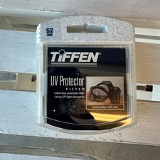 Tiffen UV Protector Lens Filter 52 mm NEW