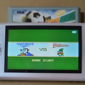 Box & software only, instructions missing, J League Winning Goal, Famicom,