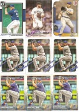 52 CARD GREG HOLLAND BASEBALL CARD LOT